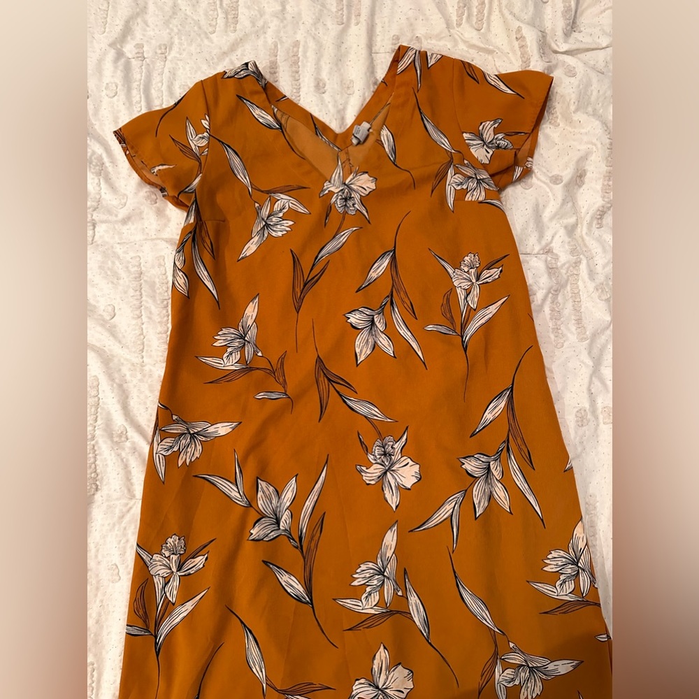 Floral midi dress